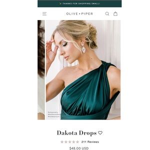 Olive + Piper Dakota Drops earrings